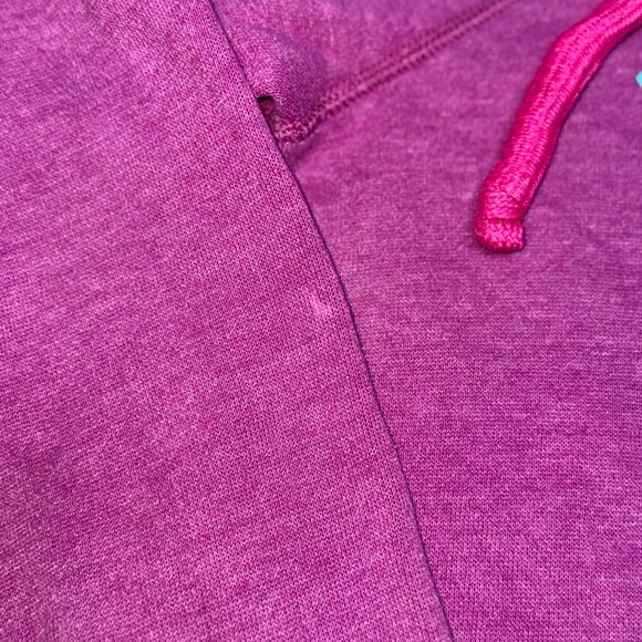 American Eagle Outfitters Purple Hoodie with Teal Logo - Picture 4 of 6